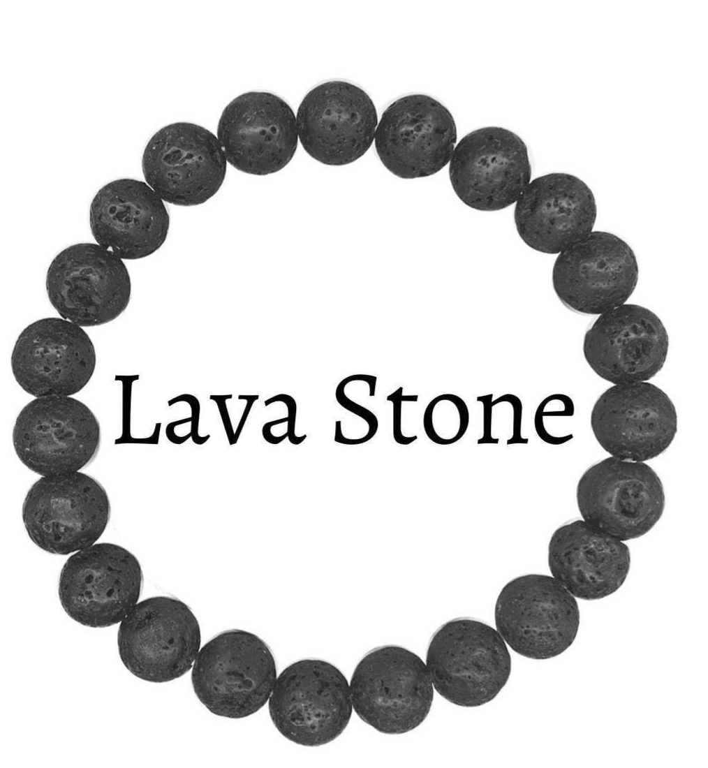 Lava Stone / 8mm Bead Size