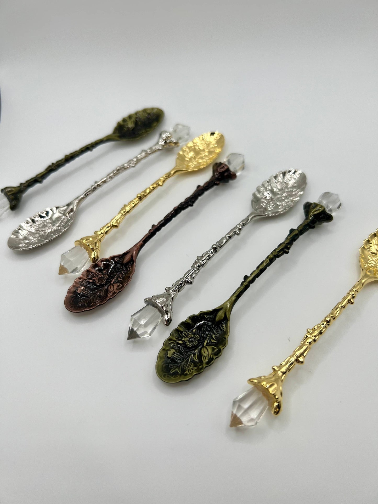 Crystal Tea Spoon - Decorative Crystal Witch Spoon