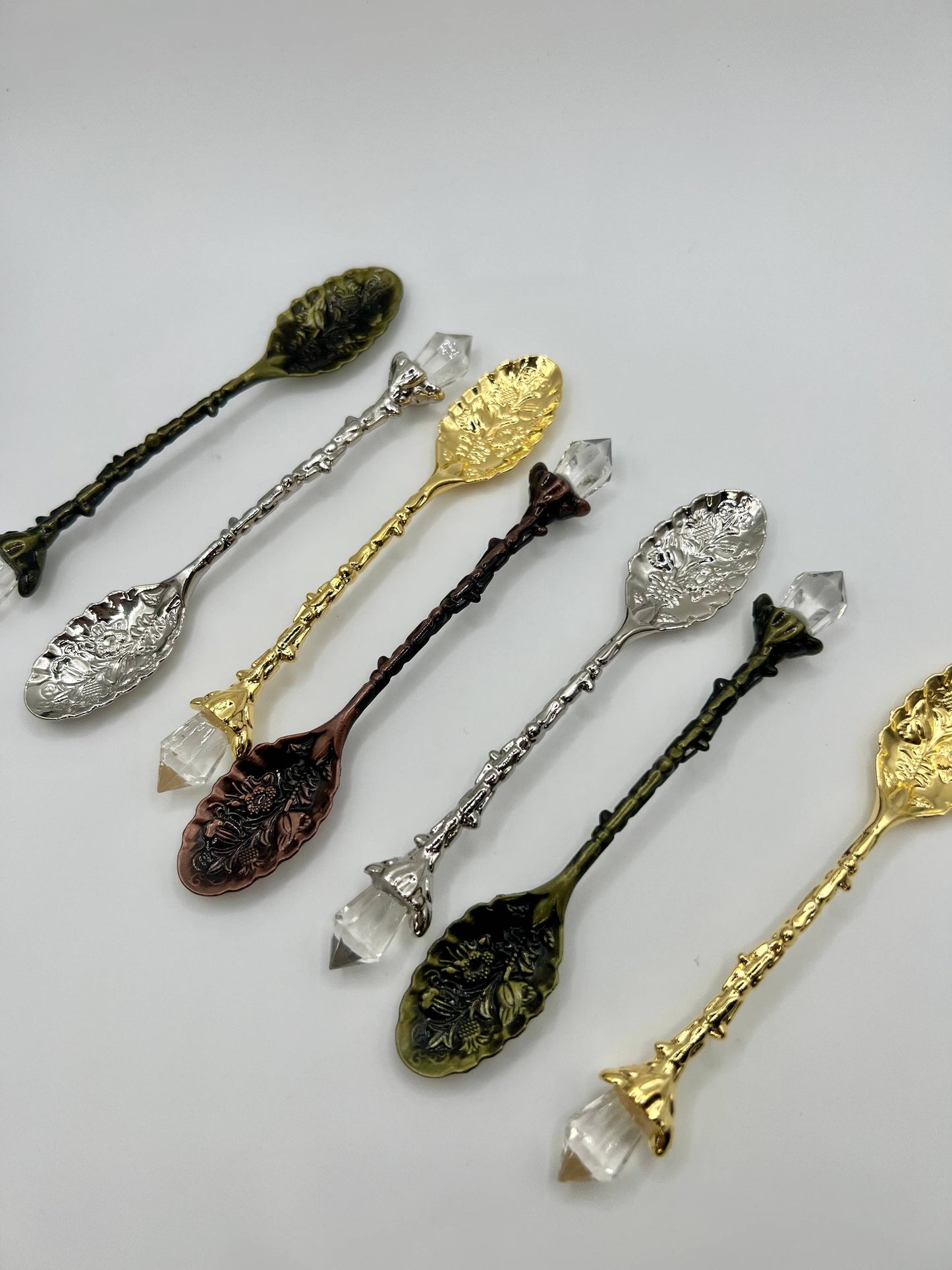 Crystal Tea Spoon - Decorative Crystal Witch Spoon
