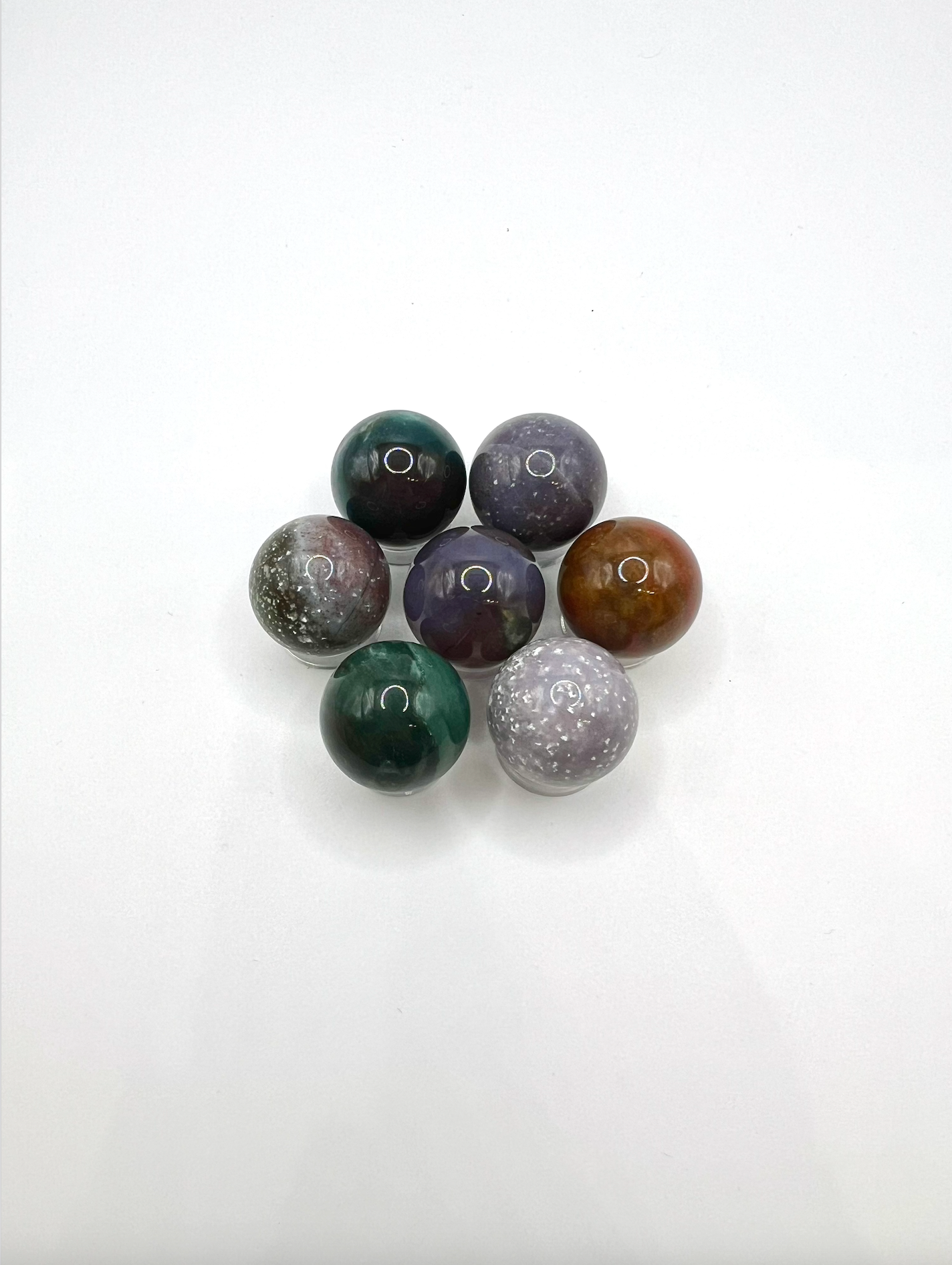 Ocean Jasper Mini Spheres