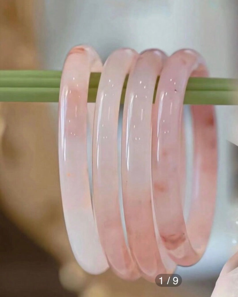 Pink Jade Bracelet
