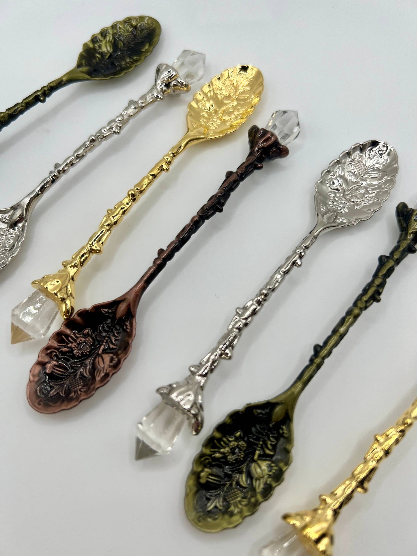 Crystal Tea Spoon - Decorative Crystal Witch Spoon