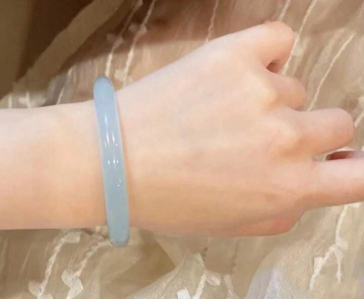 Blue Jade Bracelet