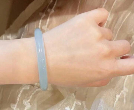 Blue Jade Bracelet