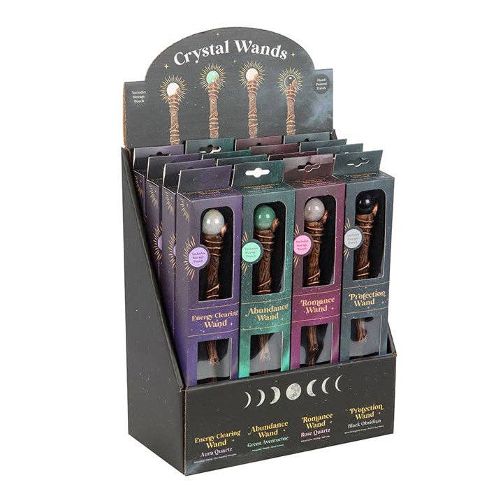 Abundance Crystal Wand with Pouch