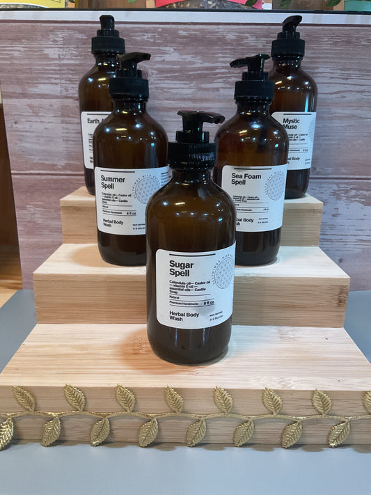 8 oz. Earth Altar Herbal Body wash