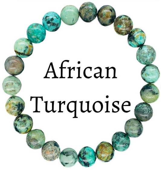 African Turquoise / 8mm Bead Size