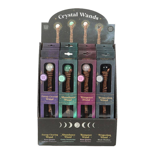 Abundance Crystal Wand with Pouch