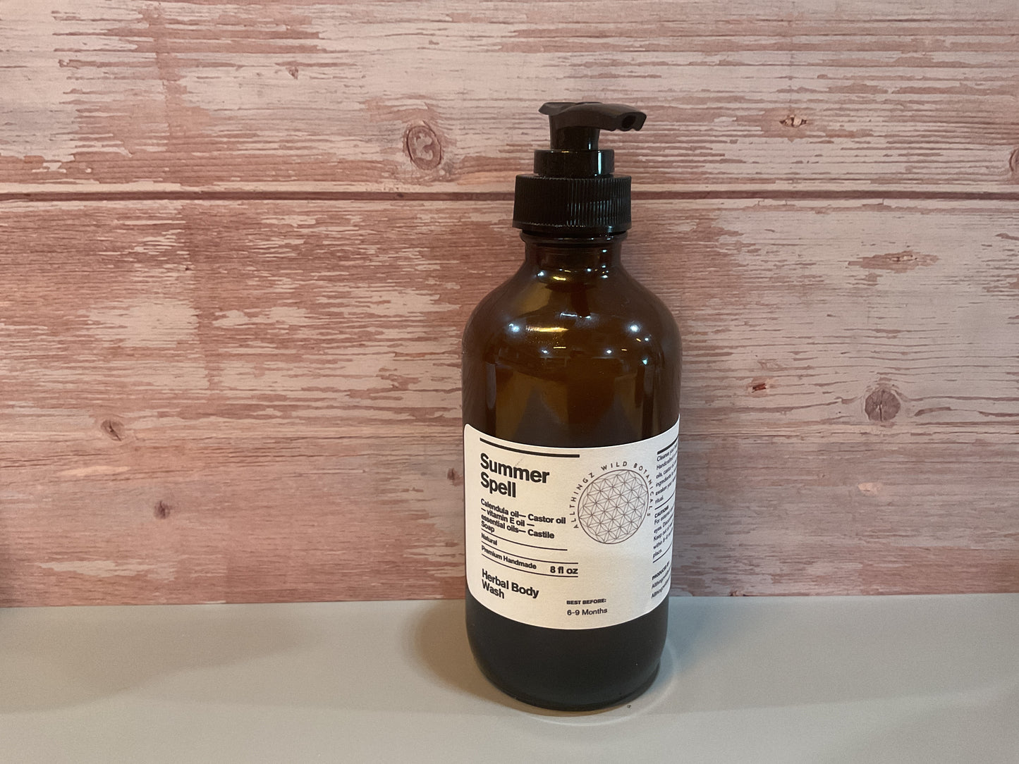 8 oz. Summer Spell Herbal Body wash