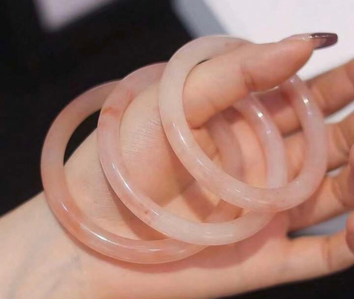 Pink Jade Bracelet
