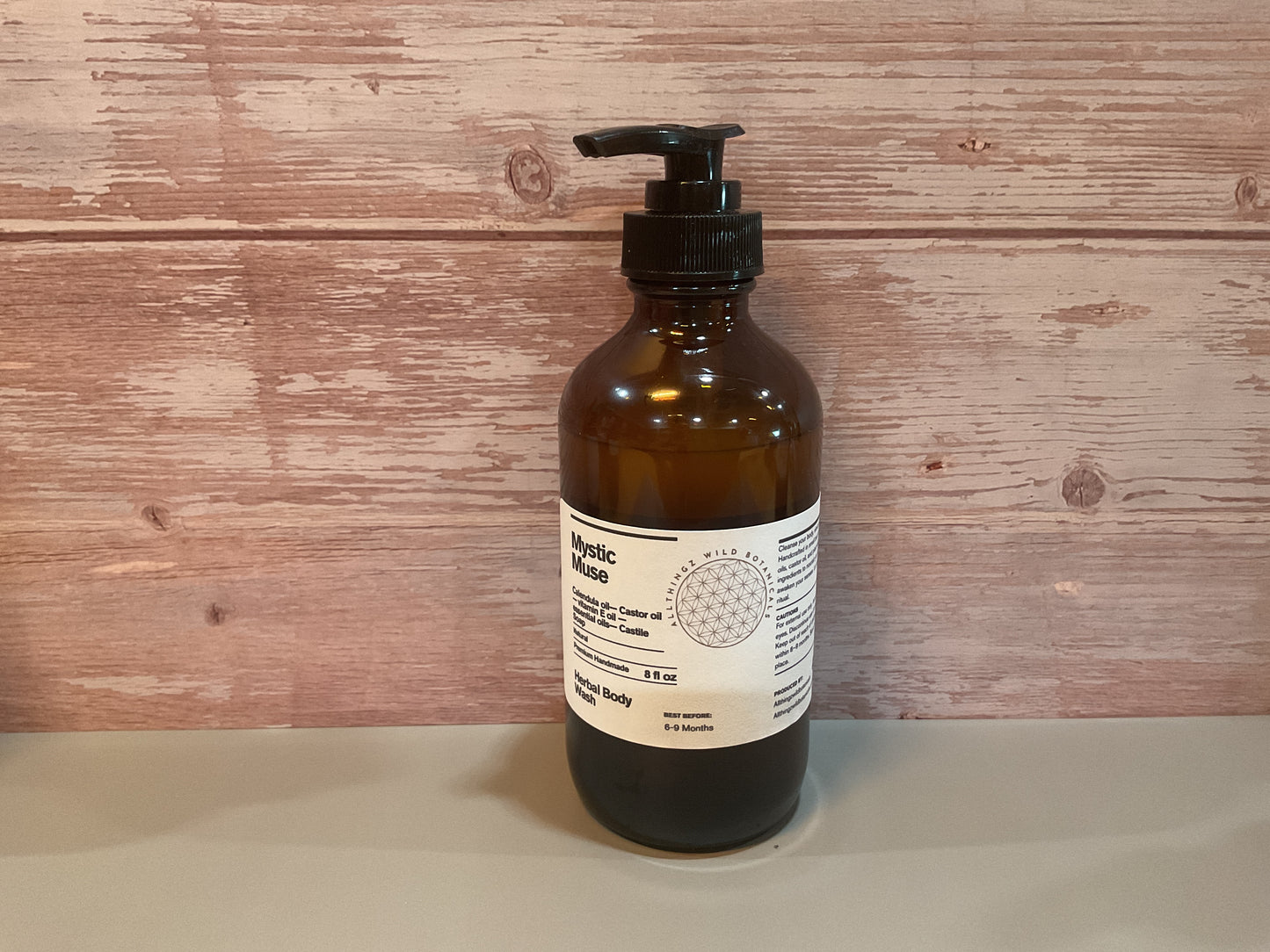 8 oz. Summer Spell Herbal Body wash